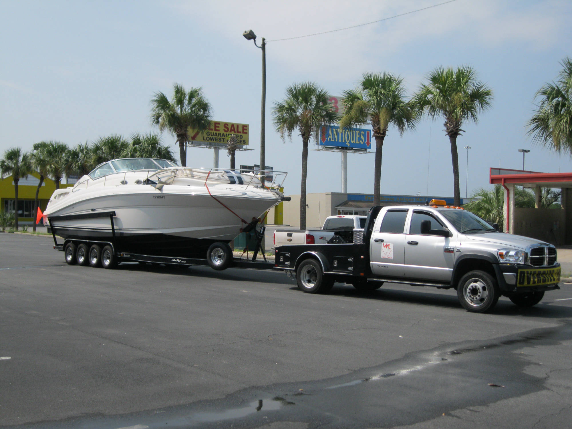 travel trailer moving service